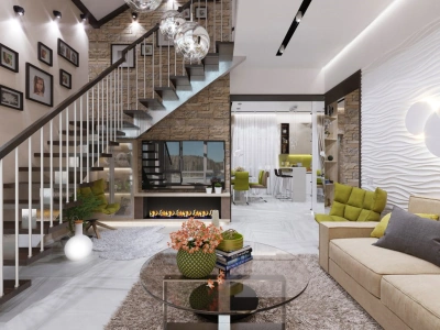 Дизайн коттеджа