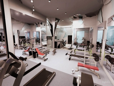 Ремонт фитнес клубов